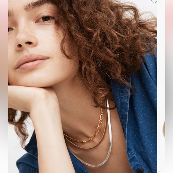 Madewell Herringbone Chain Necklace - Picture 4 of 5
